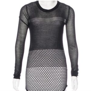 IRO open knit sweatshirt